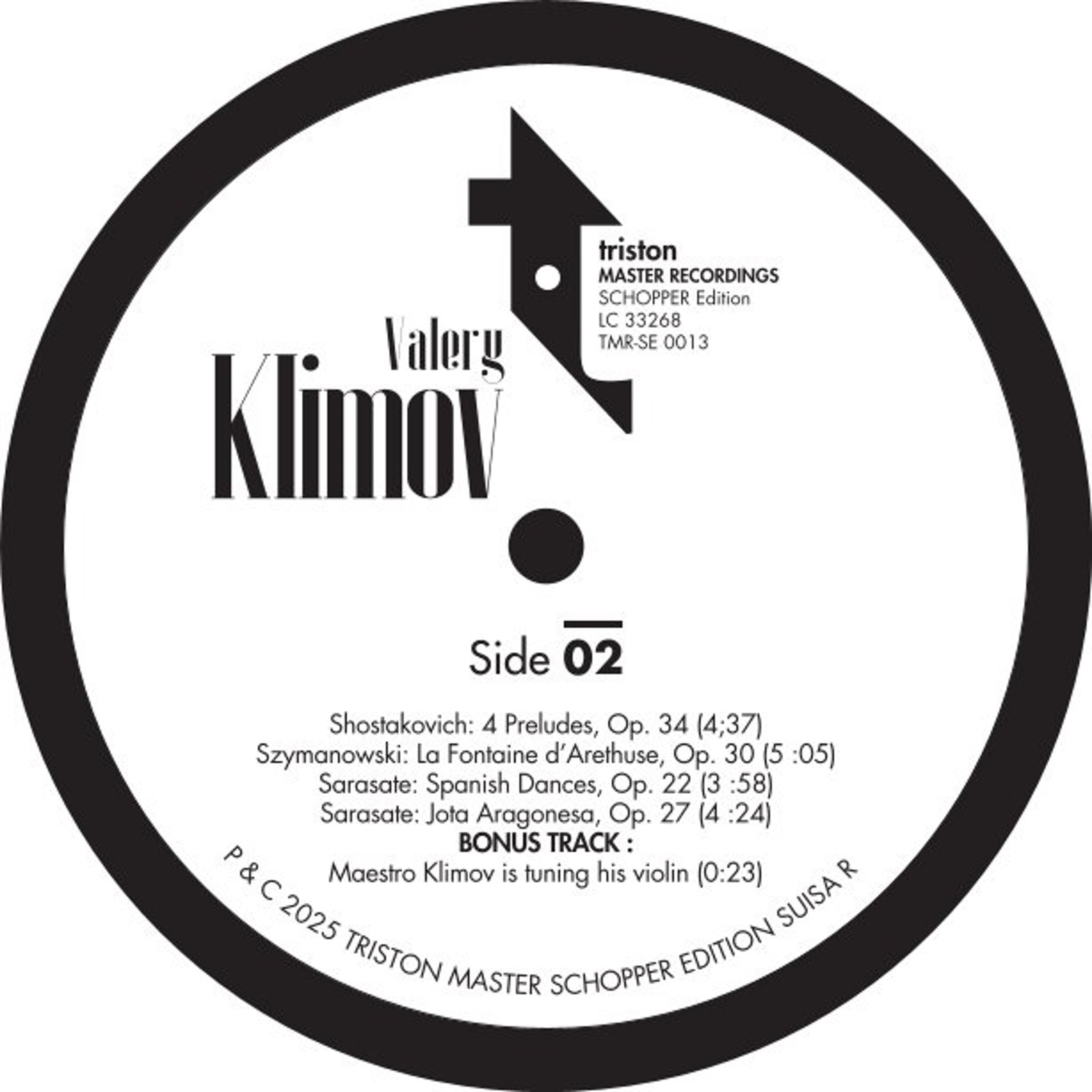 Klimov FICHIER FINAL Label Side B 1
